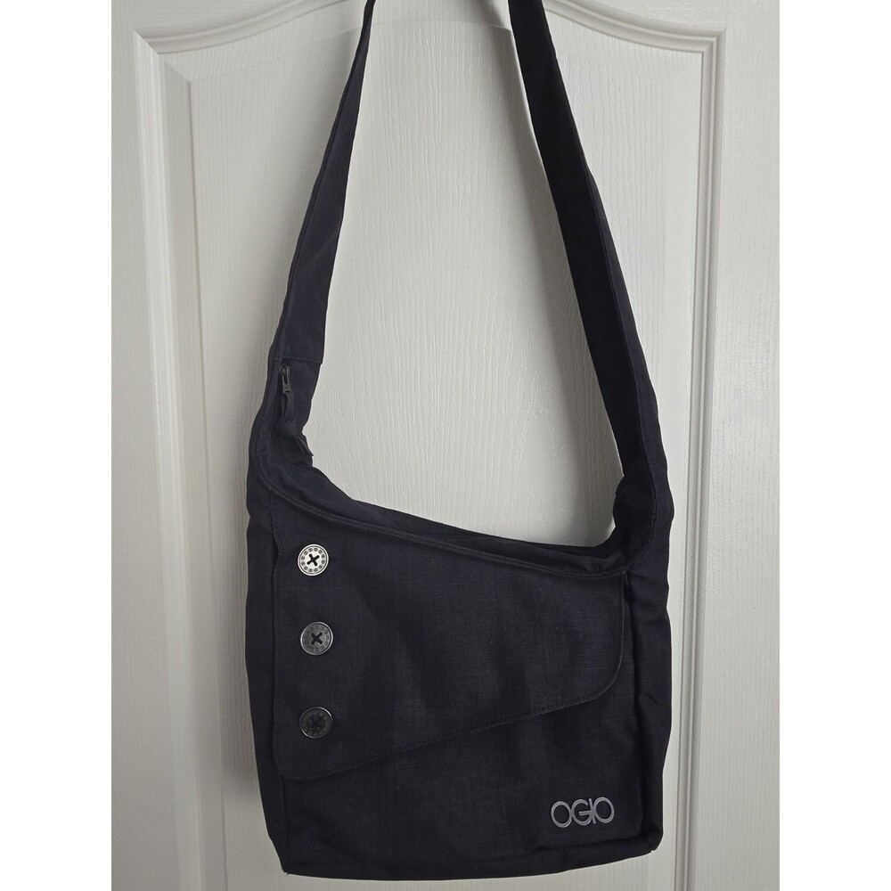 OGIO Brooklyn Gray Tablet Purse Cross Body Messenger Bag Satchel Padded Lined